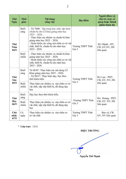 LỊCH CÔNG TÁC TUẦN 1, NĂM HỌC 2025 - 2026-hình ảnh-1.jpg